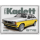 ENSEIGNE METAL 30X40 OPEL KADETT