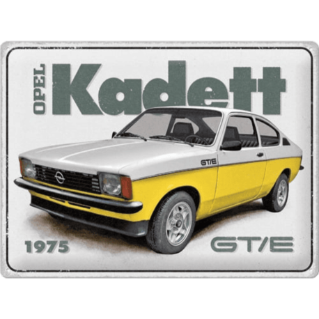 ENSEIGNE METAL 30X40 OPEL KADETT