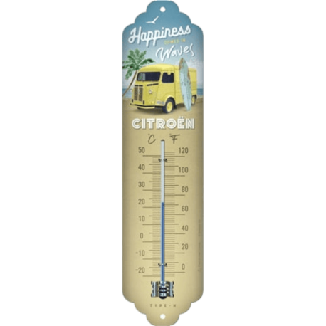 THERMOMETRE CITROEN HAPPINESS COMES IN WAVES