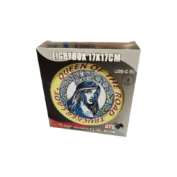 ENSEIGNE LUMINEUSE QUEEN OF THE ROAD 17X17 USB 5V