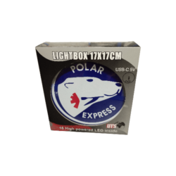 ENSEIGNE LUMINEUSE POLAR EXPRESS RIGHT 17X17 USB 5V