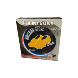 ENSEIGNE LUMINEUSE HOLLAND STYLE CLOGS 17X17 USB 5V