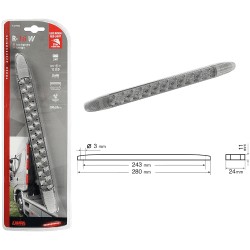 FEU DE GABARIT 12 LED 24V ROUGE