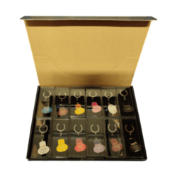 BOITE PORTE CLE POPPY GRACE MATE X24 PCES