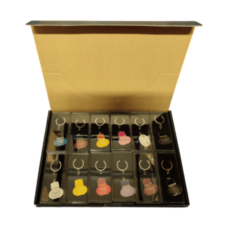 BOITE PORTE CLE POPPY GRACE MATE X24 PCES