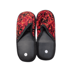 CHAUSSONS DANOIS ROUGE - TAILLE L (43-47)