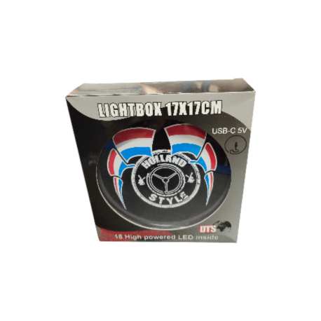 ENSEIGNE LUMINEUSE HOLLAND STYLE FLAGS 17X17 USB 5V