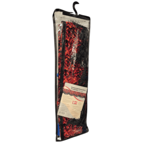 VISIERE TISSU DANOIS ROUGE 18cm