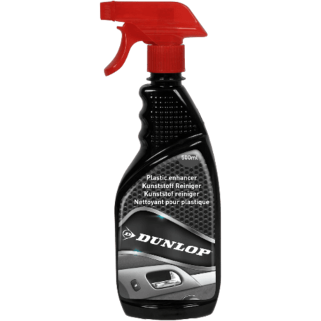 NETTOYANT PLASTIQUE 500ML - PULVERISATEUR DUNLOP