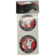 STICKER X2 RED LIGHT RED GREY