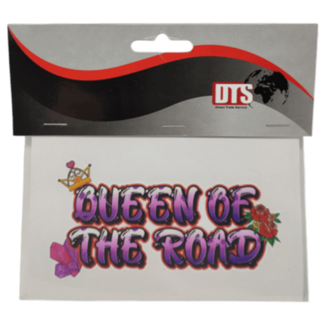 STICKER QUEEN OF THE ROAD