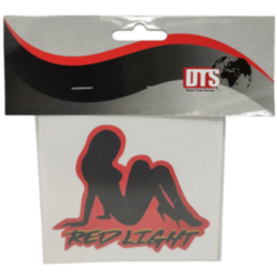 STICKER RED LIGHT LADY
