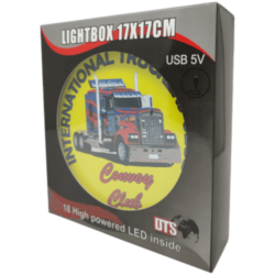 ENSEIGNE LUMINEUSE ITC 17x17 USB 32 LEDS