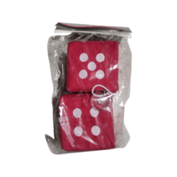 DES EN ALCANTARA ROUGE 10X10CM