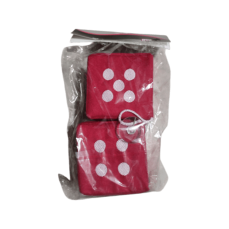 DES EN ALCANTARA ROUGE 10X10CM