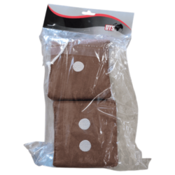 DES EN ALCANTARA MARRON 10X10CM