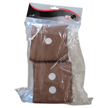 DES EN ALCANTARA MARRON 10X10CM