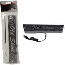 ENSEIGNE LED 30X6CM RGB OLD SKOOL WHEEL AVEC PRISE USB