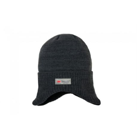 BONNET ACRYLIQUE BORD TRICOT ISOLANT ET VIGNETTE THINSULATE DOUB