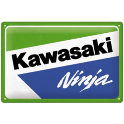 ENSEIGNE METAL 20X30 KAWASAKI - NINJA