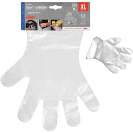 GANTS JETABLES 20 PIECES