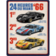 ENSEIGNE METAL 30X40 24H LE MAS - 1966 - FORD GT40 WINNERS