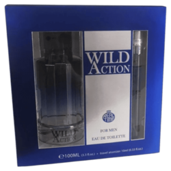 COFFRET EAU DE TOILETTE WILD ACTION REAL TIME