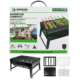 BARBECUE COMPACT ET PORTABLE 35x27x20