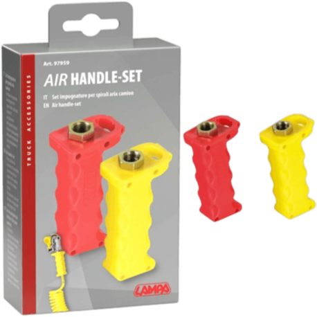 ENSEMBLE DE POIGNEES POUR TUYAU SPIRALE AIR