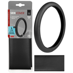 COUVRE VOLANT ELASTIQUE NOIR L 46/48CM