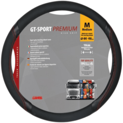 COUVRE VOLANT GT SPORT PREMIUM M 44/46CM N/R