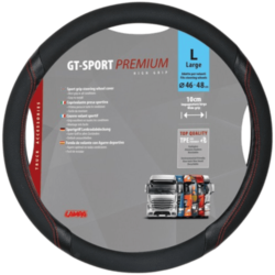 COUVRE VOLANT GT SPORT PREMIUM L 46/48CM N/R