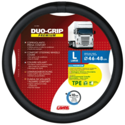 COUVRE VOLANT DUO GRIP PREMIUM L 46/48CM