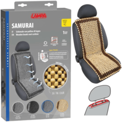 COUVRE SIEGE SAMOURAI BOIS NATUREL
