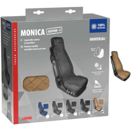 COUVRE SIEGE MONICA MICROFIBRE BEIGE
