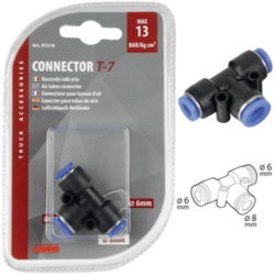 RACCORD SOUFFLETTE T-7 6-8MM