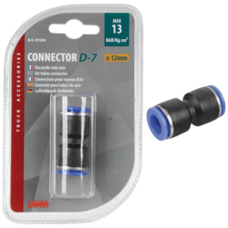 RACCORD SOUFFLETTE D-7 12MM