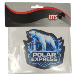 STICKER POLAR EXPRESS BADGE