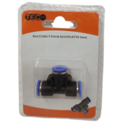RACCORD T 6MM TEC