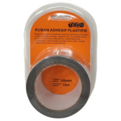 ADHESIF GRIS 15MX50MM TEC
