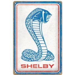 ENSEIGNE METAL 20X30 SHELBY - COBRA SNAKE