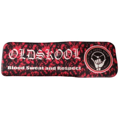 TAPIS TABLEAU DE BORD 60X20CM OLD SKOOL ROUGE