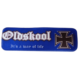 TAPIS TABLEAU DE BORD 60X20CM OLD SKOOL CROSS BLUE