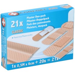 PANSEMENTS 20PCES + 1 STRIP 50X6CM