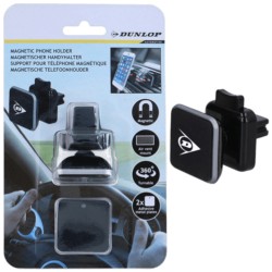 SUPPORT TELEPHONE MAGNETIQUE GRILLE AERATION DUNLOP