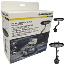 SUPPORT TELEPHONE AVEC PLATEAU POUR PORTE GOBELET DUNLOP