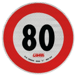 LIMITE VITESSE 80KM, REFLEX HOM.
