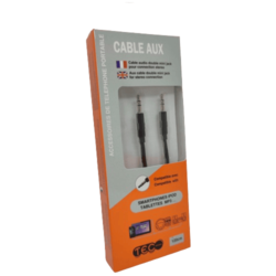 CABLE AUDIO JACK 1,2M TEC