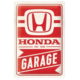 ENSEIGNE METAL 20x30 HONDA AM GARAGE