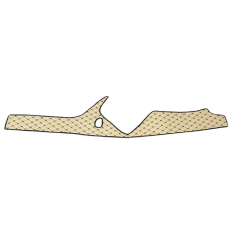COUVRE TABLEAU DE BORD BEIGE LISERE NOIR IVECO S-WAY